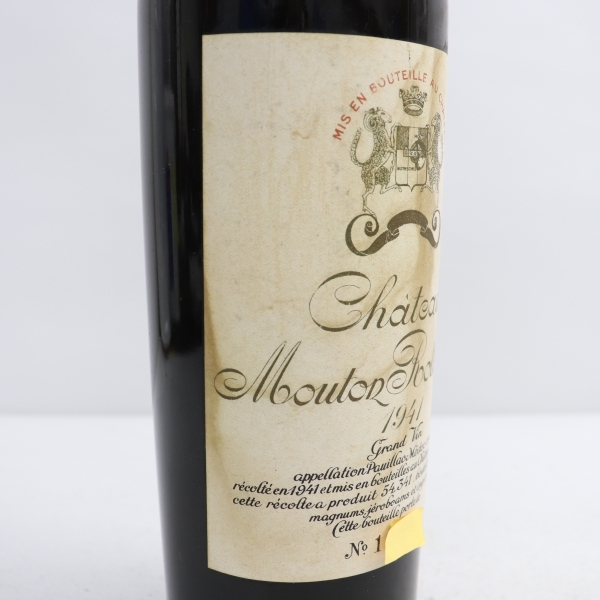 Chateau Mouton Rothschild（シャトー ムートン ロートシルト）1941 14