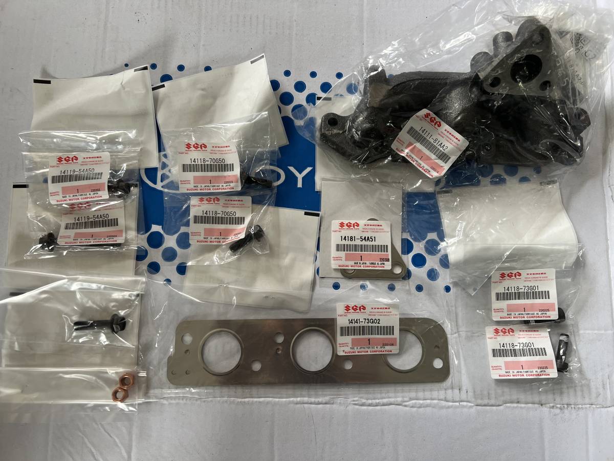 新品・未使用 JB23W ジムニー K6A 純正エキマニ ガスケット セット 1 
