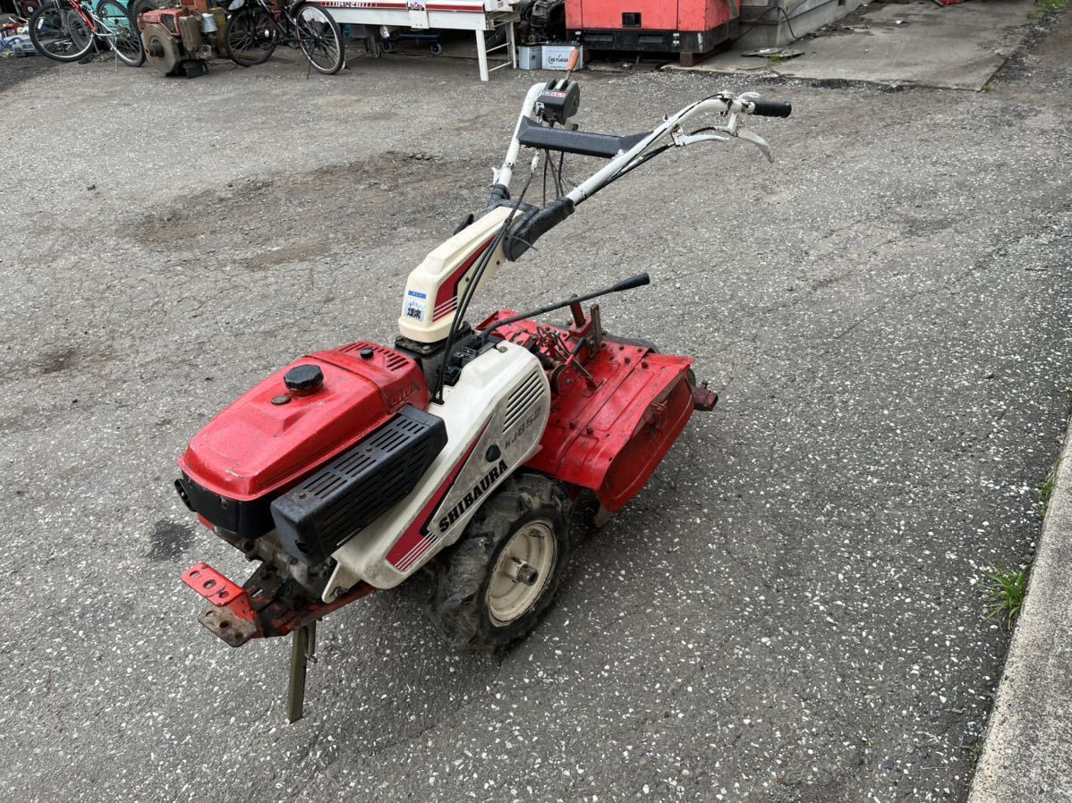 青森県内引取限定]SHIBAURA農用トラクター KJ852 耕運機 管理機  