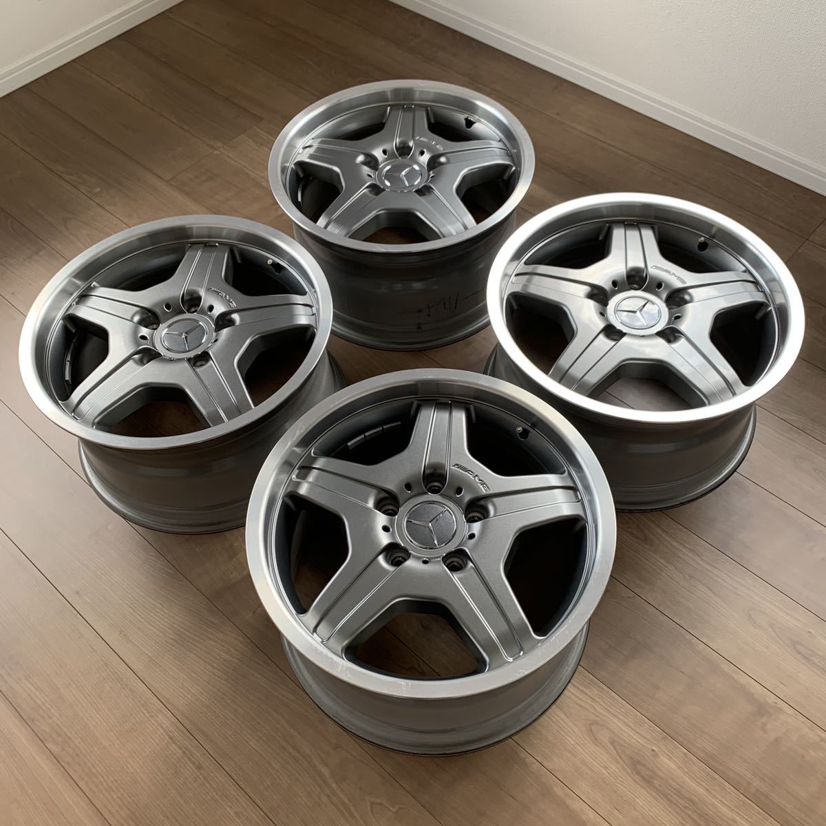 希少新車外し】メルセデスベンツ G55 AMG純正ホイール 5スポーク 