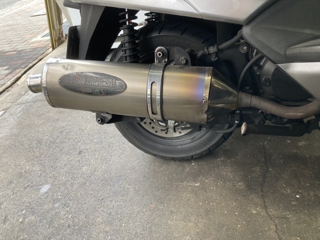 ホンダ☆フォルツァ250用ヨシムラマフラー☆MF08☆JMCA(マフラー本体 