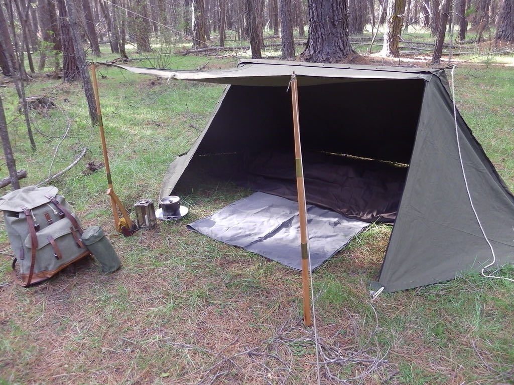 ドイツ軍パップテント3ファスナー uesd