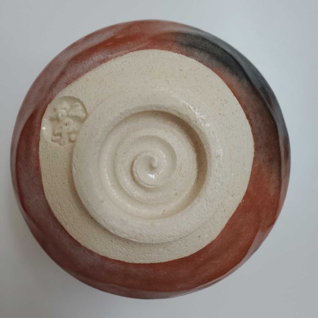 ☆美品 1円スタート☆佐々木 松楽 抹茶碗 赤楽茶碗 / 山本 北哉 京焼
