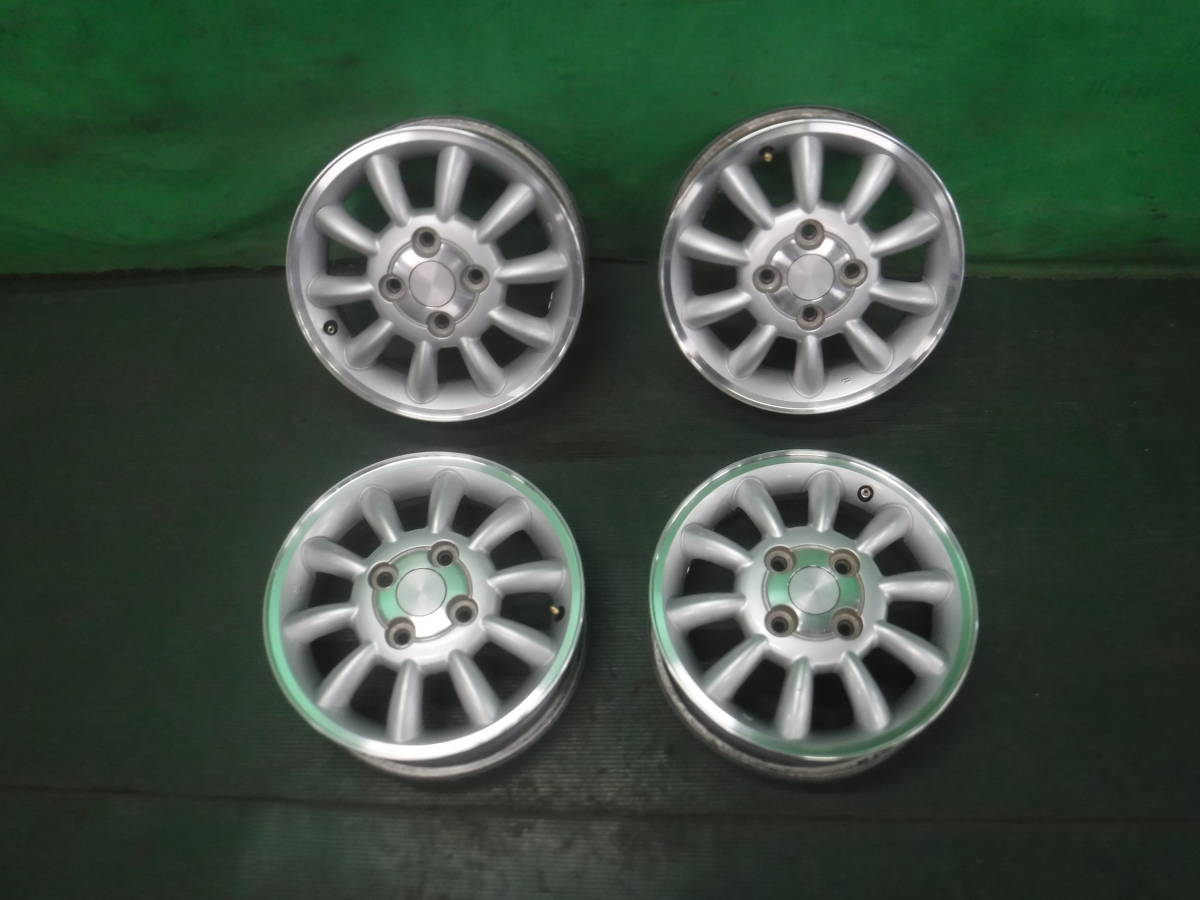 4本 スズキ ホイール スチール 純正 13×4.00B 13インチ 0 ワゴンR +