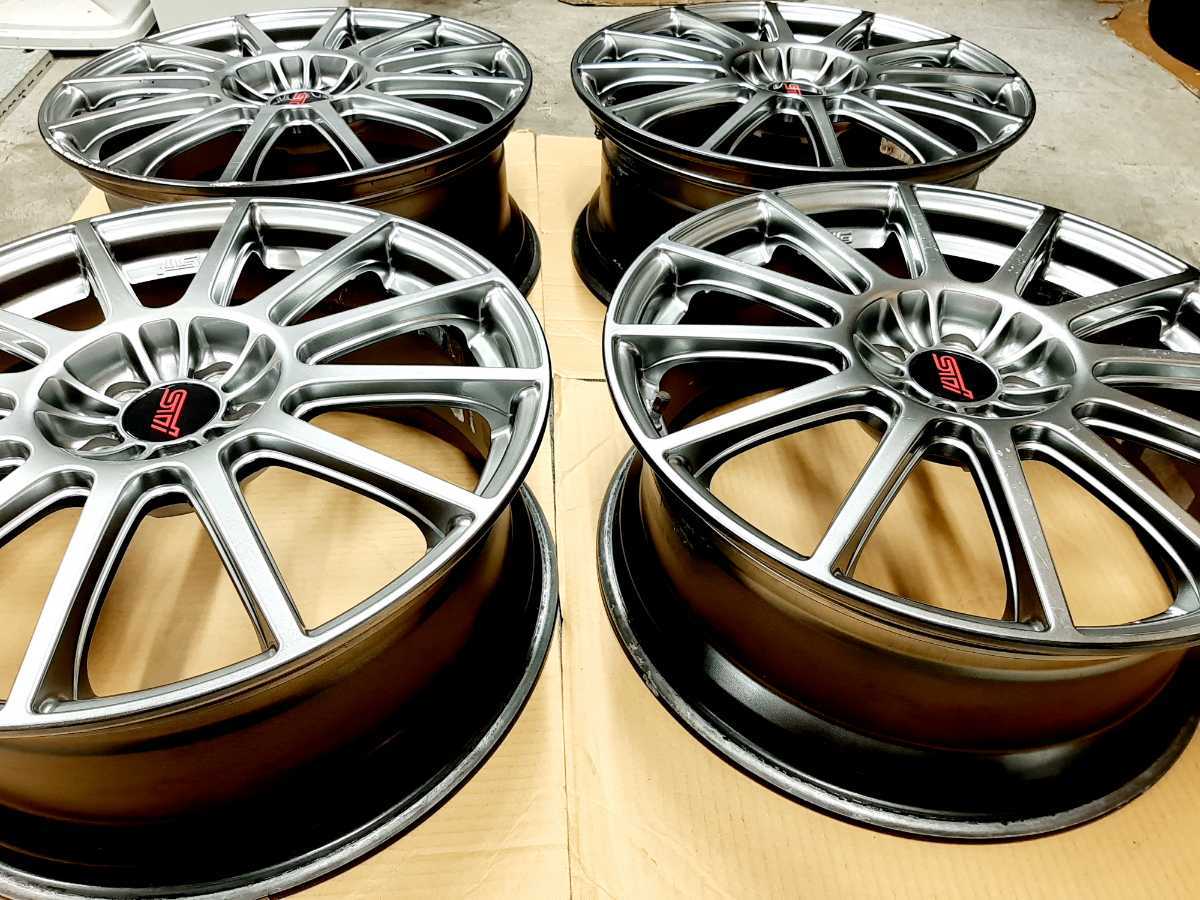 希少】スバル レガシィ tuned by STI 限定600台 純正 7.5J 18インチ 
