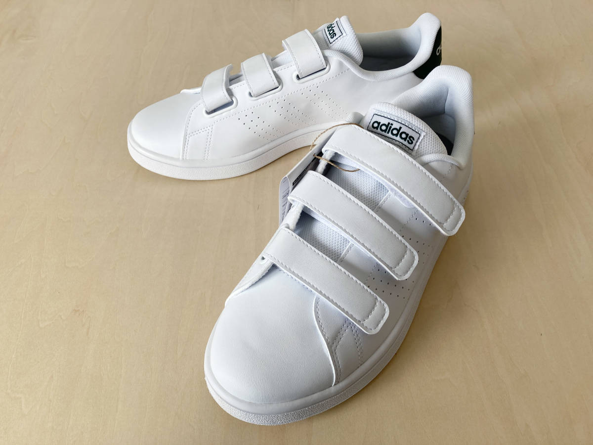  特価 28.5cm アディダス アドバンコートベース ベルクロ ADVANCOURT BASE VELCRO U WHITE/GREEN US10.5/28.5cm GX0723(28.5cm)｜売買されたオークション情報、yahooの商品情報をアーカイブ公開 - オークファン 28.5cm