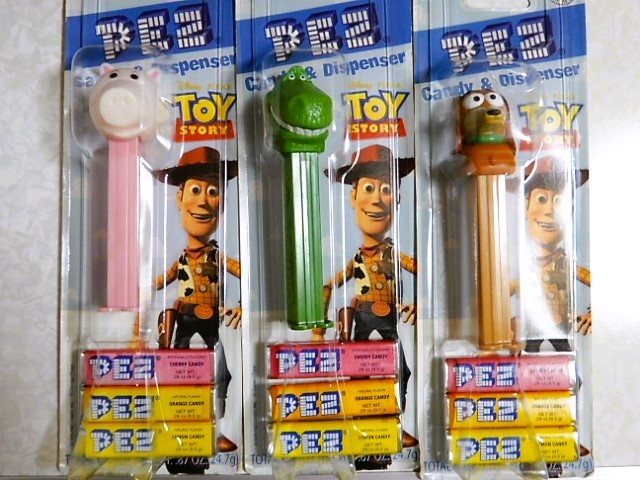 Pez トイストーリー ハム レックス スリンキー ペッツ トイ ストーリー Pez 売買されたオークション情報 Yahooの商品情報をアーカイブ公開 オークファン Aucfan Com