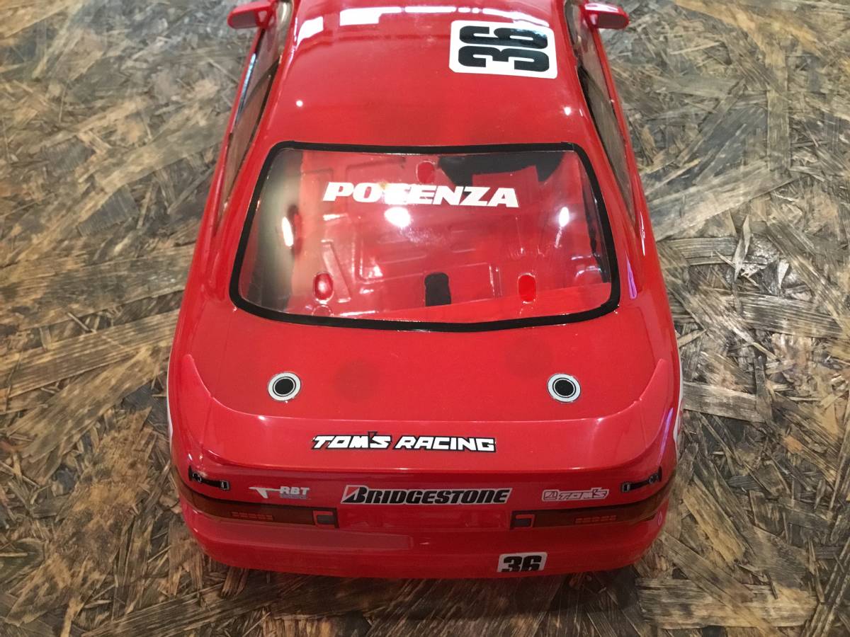 ジャンク品 タミヤ 1/10 電動RC・FFレーシングカー トムス・レビン