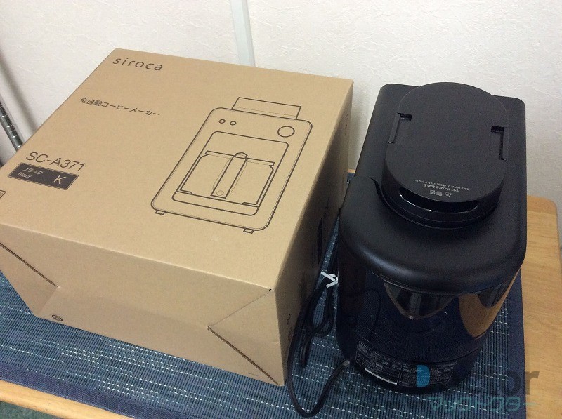 【正規品，低価】 数回使用のみ Siroca 全自動コーヒーメーカー カフェばこ SC-A371(コーヒーメーカー一般)｜売買されたオークション情報、yahooの商品情報をアーカイブ公開 - オークファン コーヒーメーカー一般