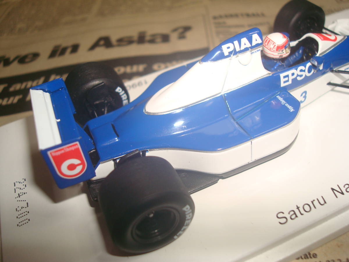 ティレル 018 フォード 1990年 アメリカGP 中嶋悟 スパーク 1/43 FORZA