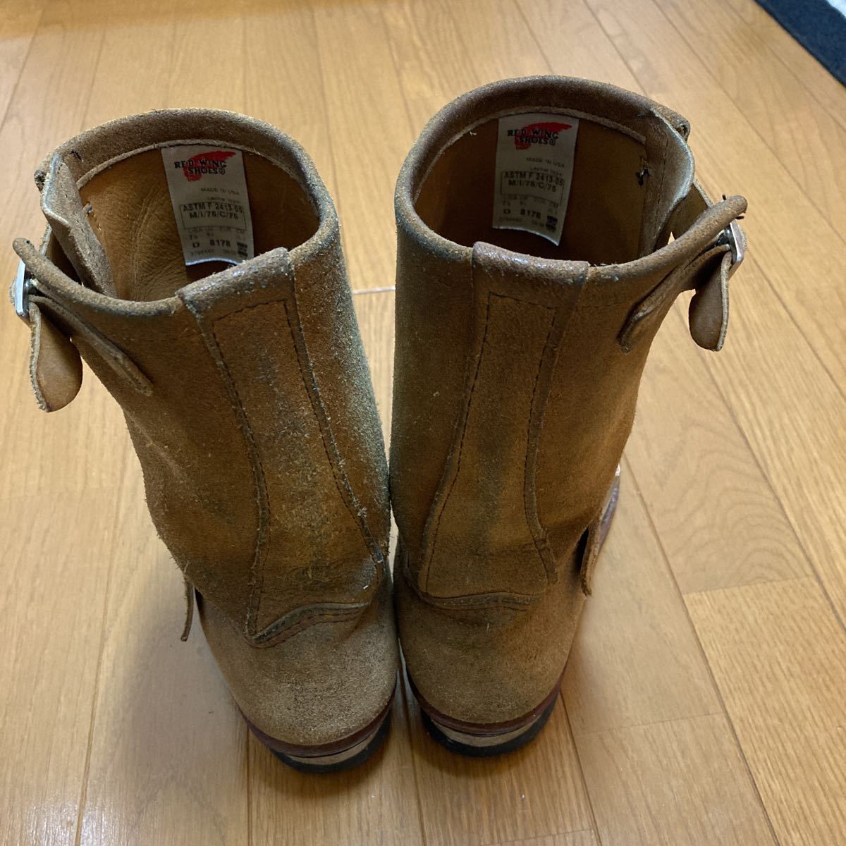 RED WING エンジニアブーツ 7.5D レッドウィング