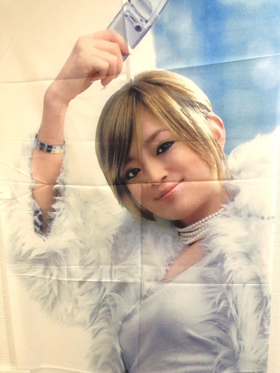 入手困難!! 浜崎あゆみ 特大 のぼり 旗 ツーカー TU-KA 新品同様