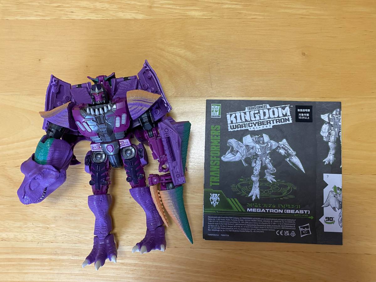 人気定番，大得価 トランスフォーマーキングダム KD-04 メガトロン(ビーストウォーズ)｜売買されたオークション情報、yahooの商品情報をアーカイブ公開 - オークファン トランスフォーマー