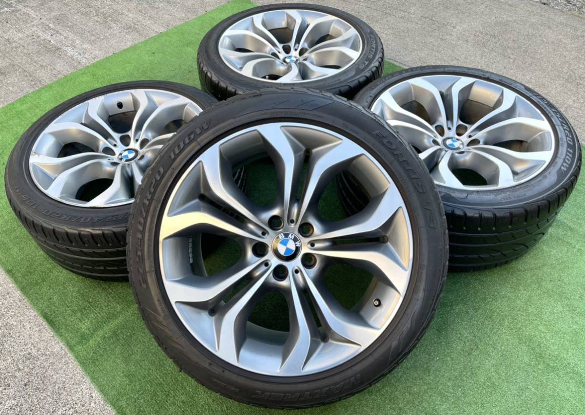 BMW F16 X6 F15 X5 純正20インチ ホイール＆ラジアルタイヤ 275/40R20 
