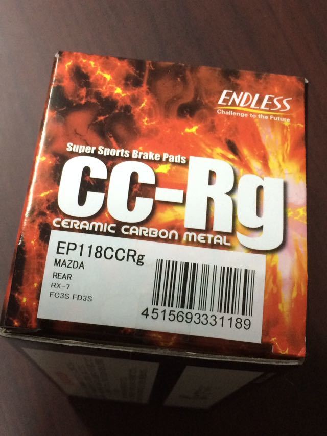  ENDLESS エンドレス CCRｇ リアパッド ＦＤ ＦＣ ＲＸ７用(ブレーキパッド)｜売買されたオークション情報、yahooの商品情報をアーカイブ公開 - オークファン ブレーキパッド