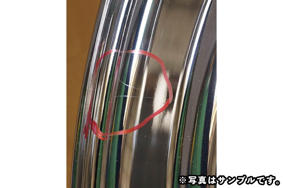 メッキホイール 17.5×6.00 6穴 トラック 訳あり 4t 新品 フロント用 | 錆汁 17.5 オフセット119 大型トラック用ホイール > 17.5x6.00 錆