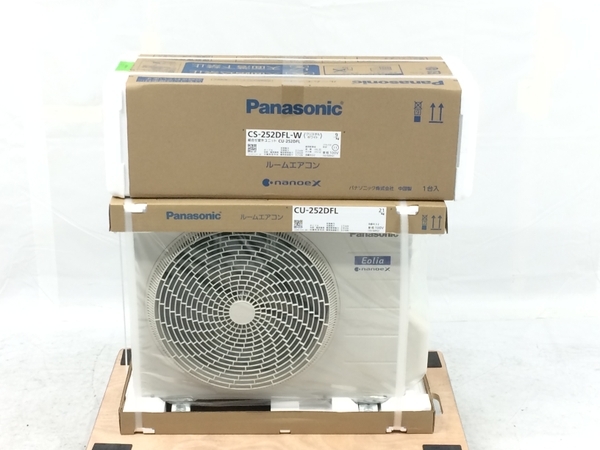 Panasonic CS-252DFL-W エアコン 本体 - メルカリ