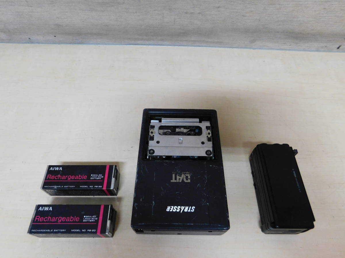 aiwa（アイワ） STRASSER ポータブル DAT HD-S1/HDA-1 動作未確認