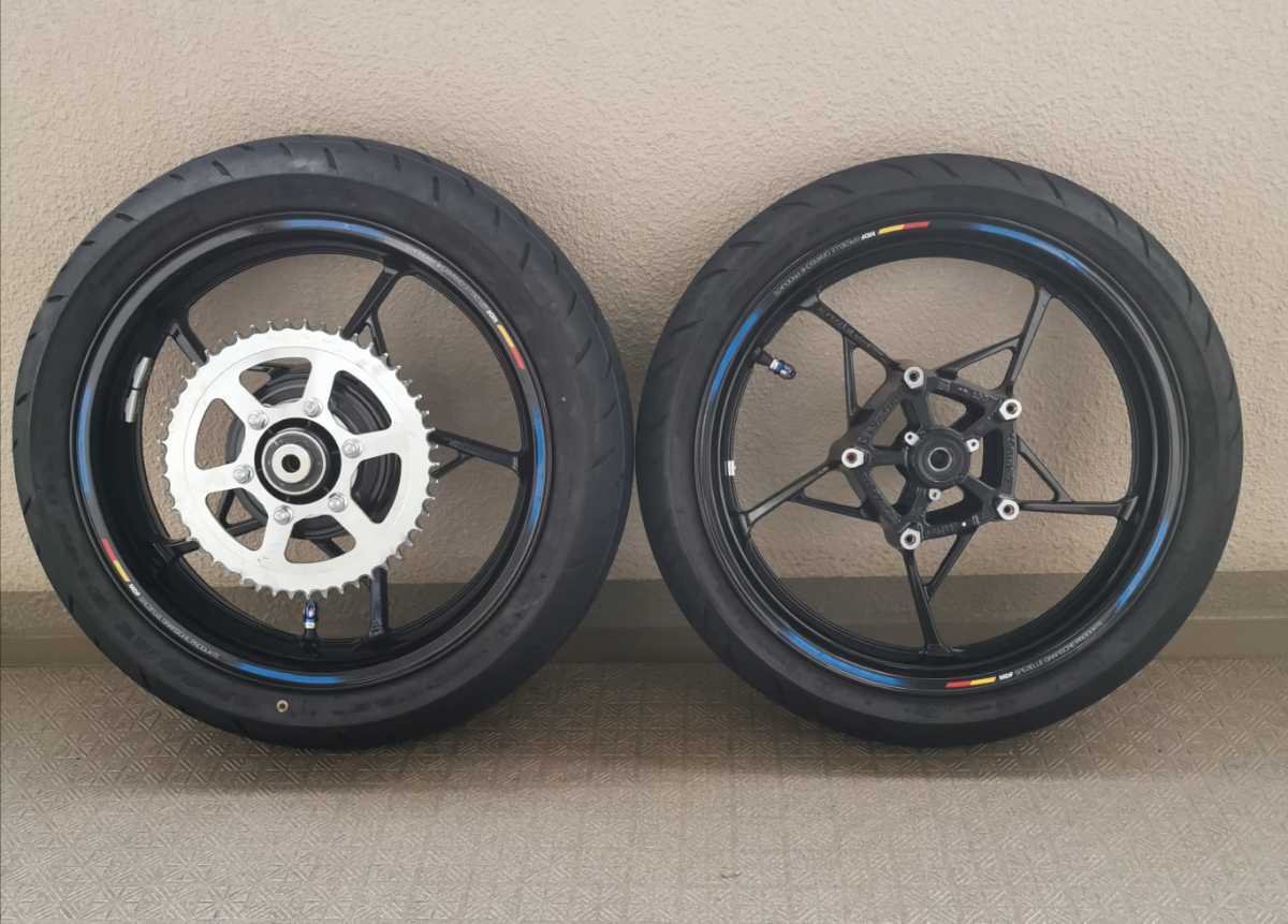 タイヤ4 Ninja ZX-25R⁄SE用ゲイルスピードホイールが3月発売開始。タイプ 【美