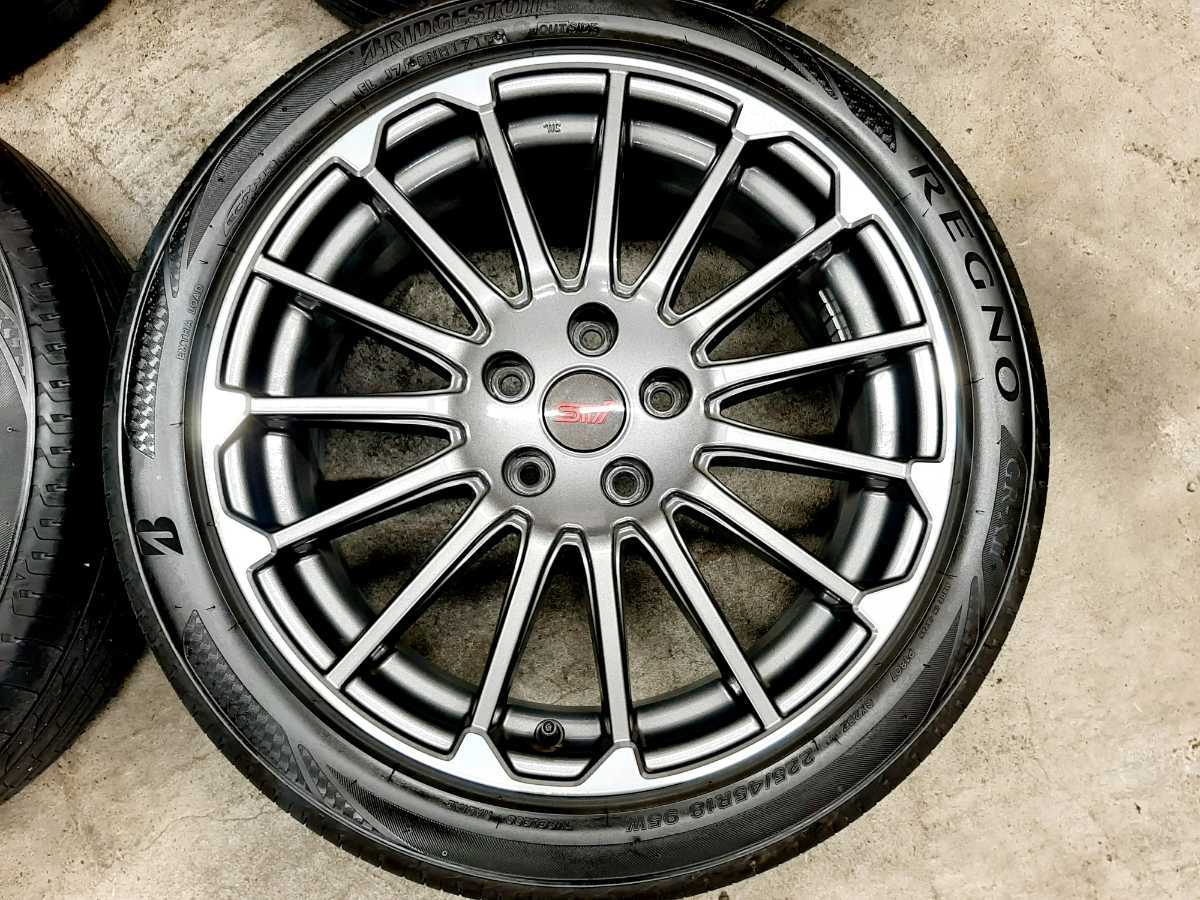 希少】スバル レヴォーグ STI スポーツ 純正 ホイールタイヤ 2019年製 