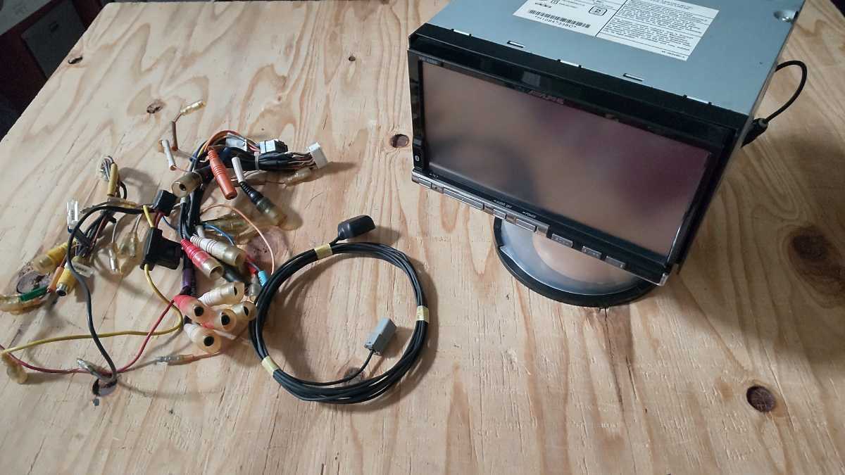 ALPINE VIE-X08S HDDナビ フルセグDVD 作動確認済み 【公式通販】
