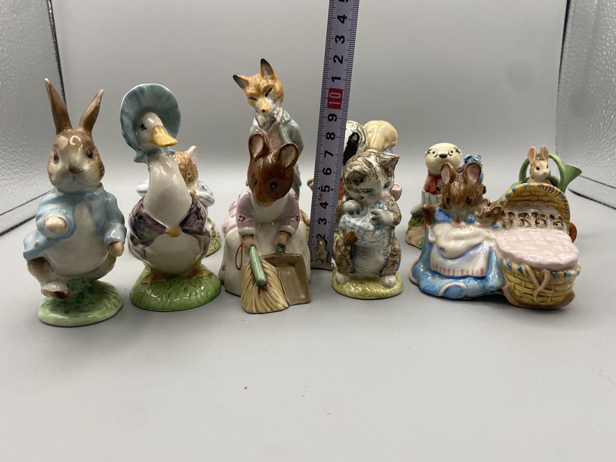 ROYAL ALBERT villeroy&boch beatrix potter 置物 陶器人形まとめ