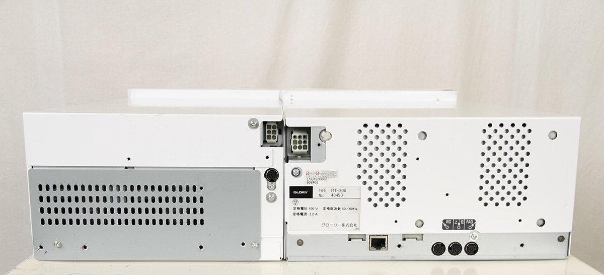 自動釣銭機　GLORY　RT-300-H RAD-300レジ 楽天市場】GLORY 自動釣銭機 RT-300 RAD-300 グローリー新500円・ 新