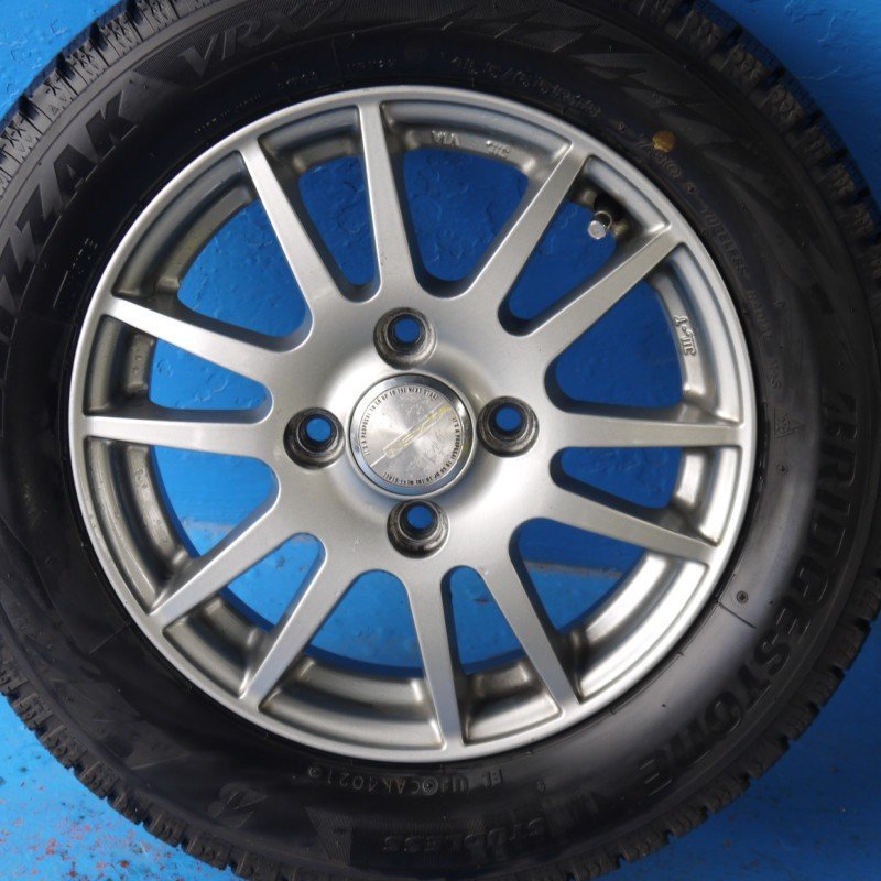NEXTA 13インチ 4穴100 2021年製 155/65R13 BLIZZAK VRX2 スタッドレス 