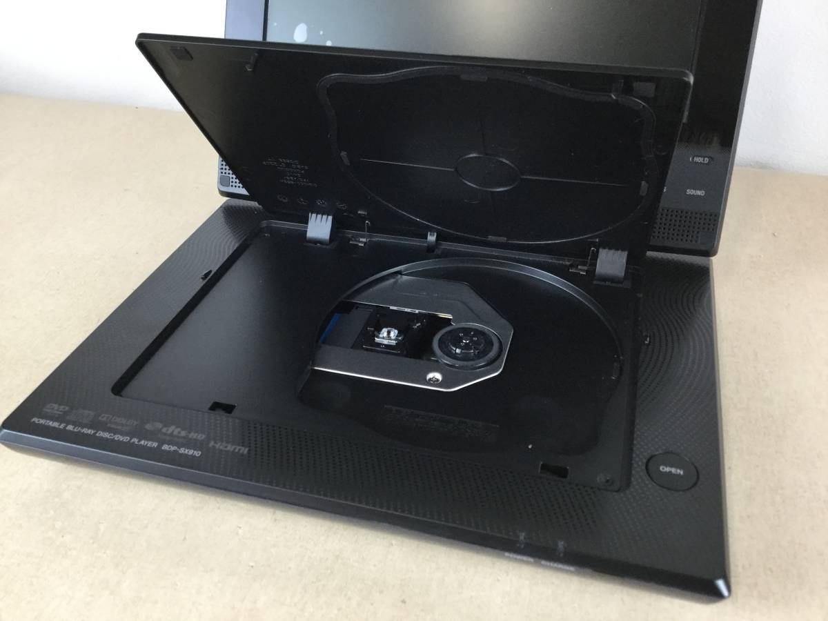 T6393☆SONY/ソニー/ポータブルBD・DVDプレーヤー 9型/ブルーレイ/BDP