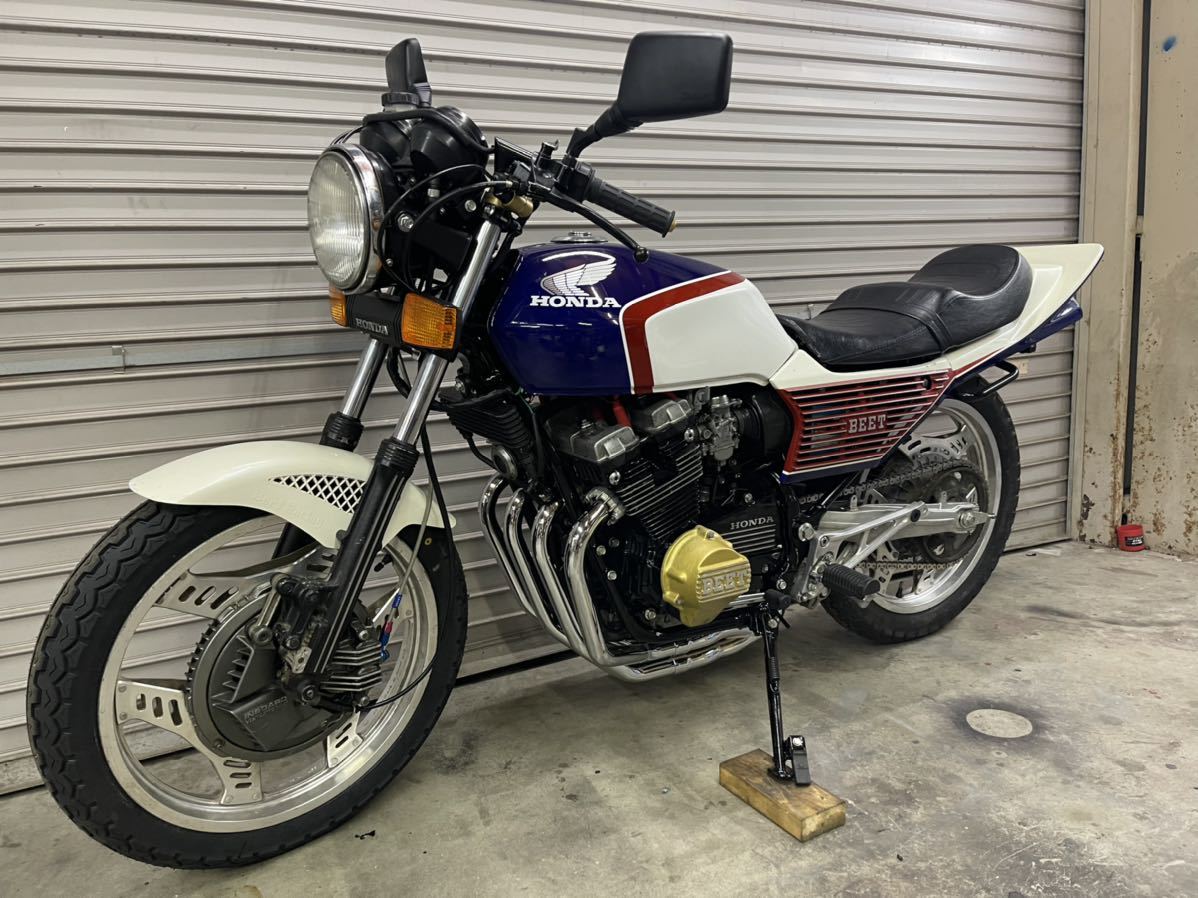 CBX400F NC07 国内物 売り切り ウオタニ レストア車両 1型青白カラー