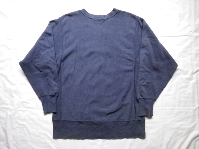 90s 初期★A BATHING APE カレッジロゴ スウェット チャンピオン メキシコ製 紺 ネイビー ビンテージ リバースウィーブ nigo
