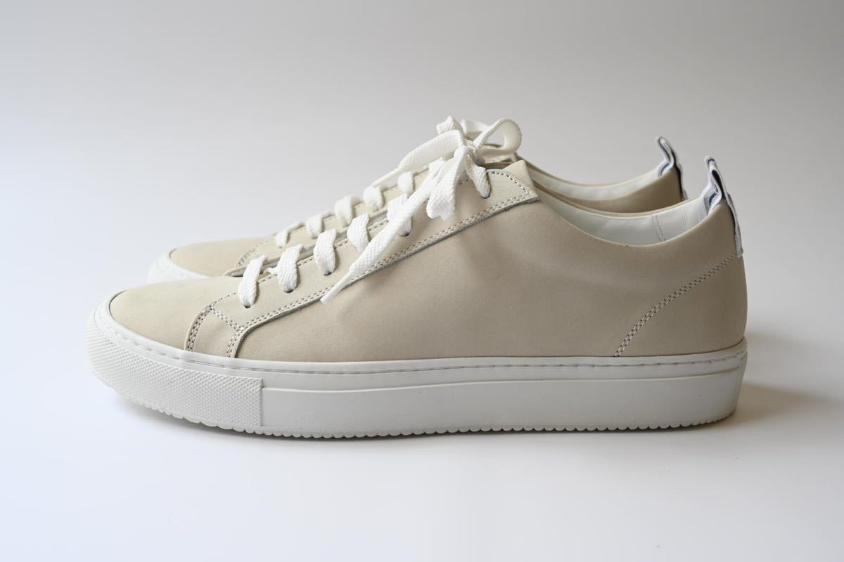 【新品】フェデーリ ヌバックレザースニーカー BE 40 | スニーカー FEDELI CALF BLACKブラック メンズ&frasl;40&frasl;BEIGE