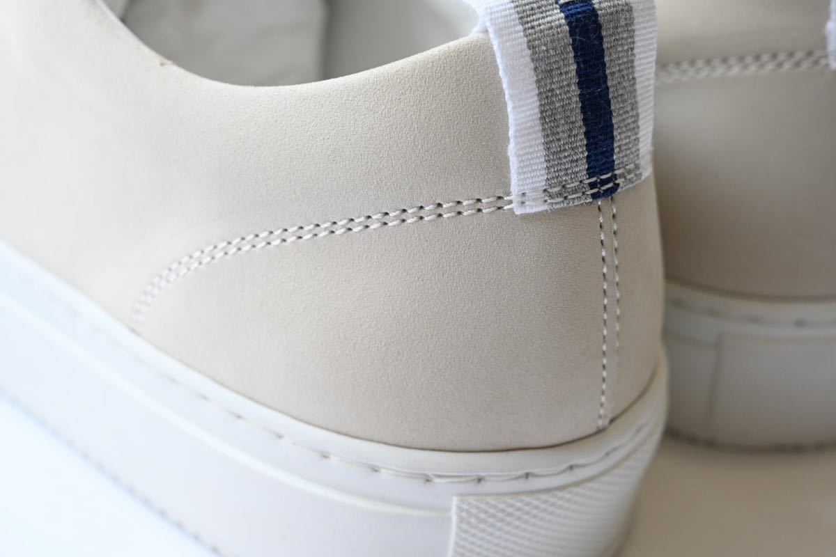 【新品】フェデーリ ヌバックレザースニーカー BE 40 | スニーカー FEDELI CALF BLACKブラック メンズ&frasl;40&frasl;BEIGE