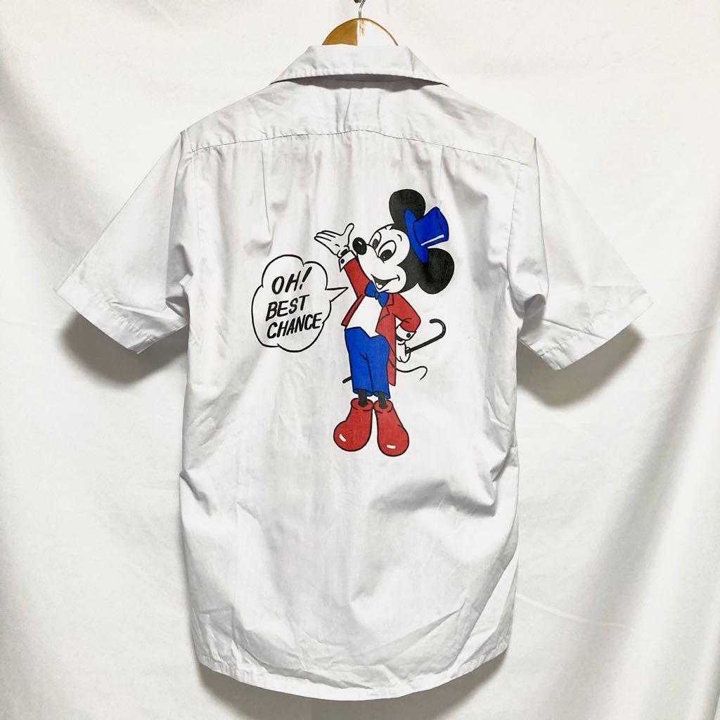 70s 80s vintage mickey ビンテージ ブート ミッキーマウス 半袖  
