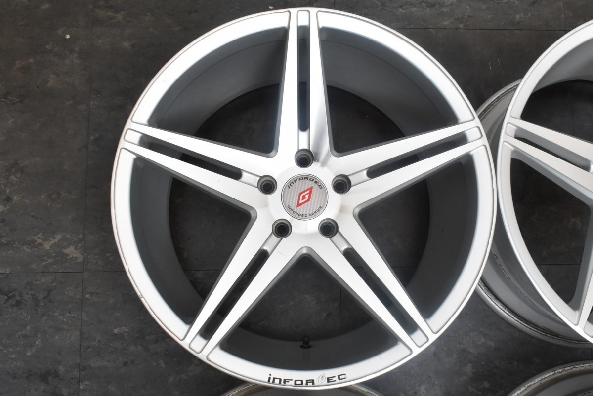 1円～】インフォージド iFG-10 19in 8.5J +33 9.5J +35 PCD114.3 4本 