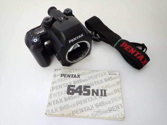 PENTAX 645NII ペンタックス AF中判カメラ ボディ 動作品 説明書付