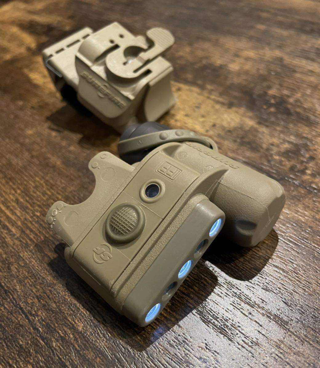 HL1-A-TN SureFire Surefire Helmet Light - ヘルメットライト HL1 HL1