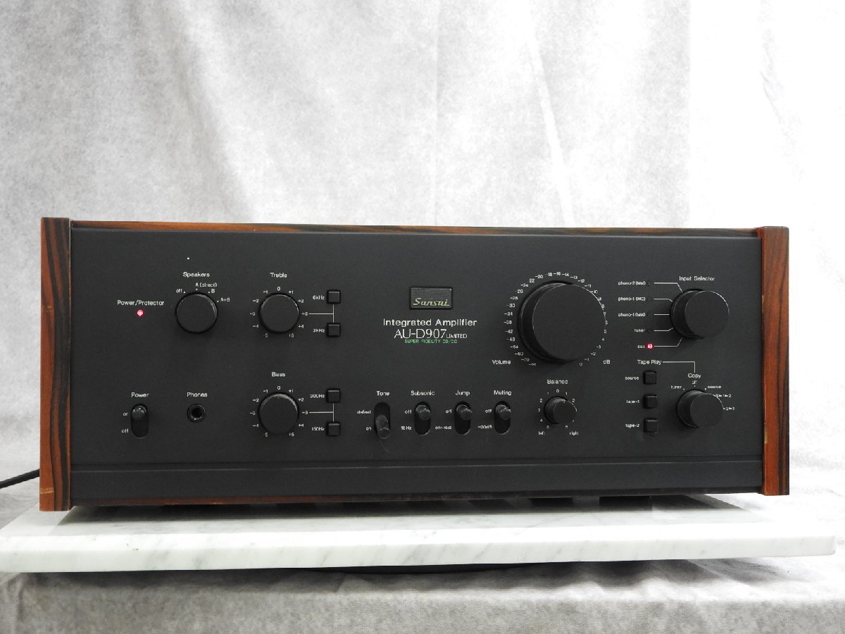 ☆SANSUI サンスイ AU-D907 LIMITED プリメインアンプ ☆ジャンク