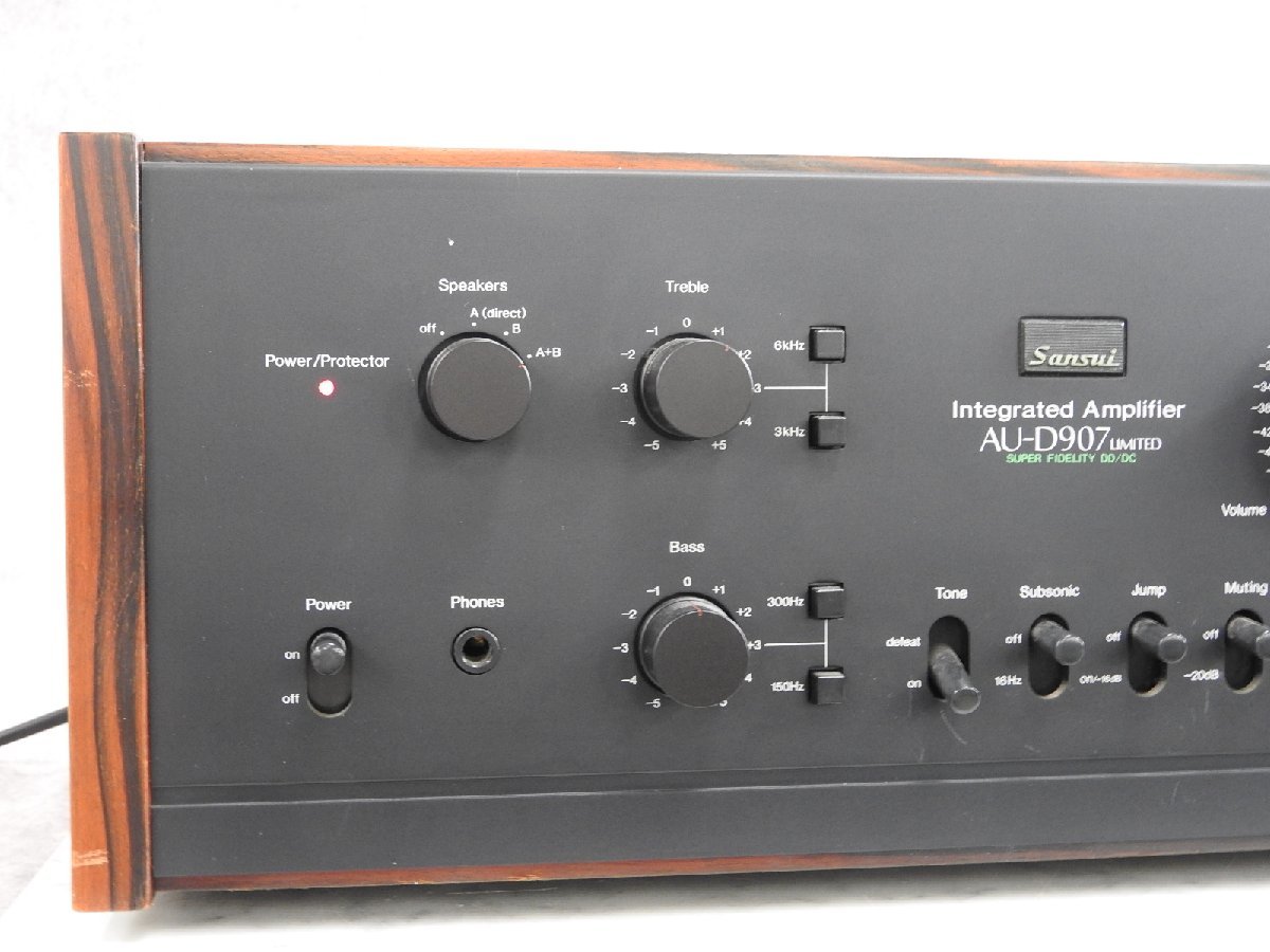 ☆SANSUI サンスイ AU-D907 LIMITED プリメインアンプ ☆ジャンク
