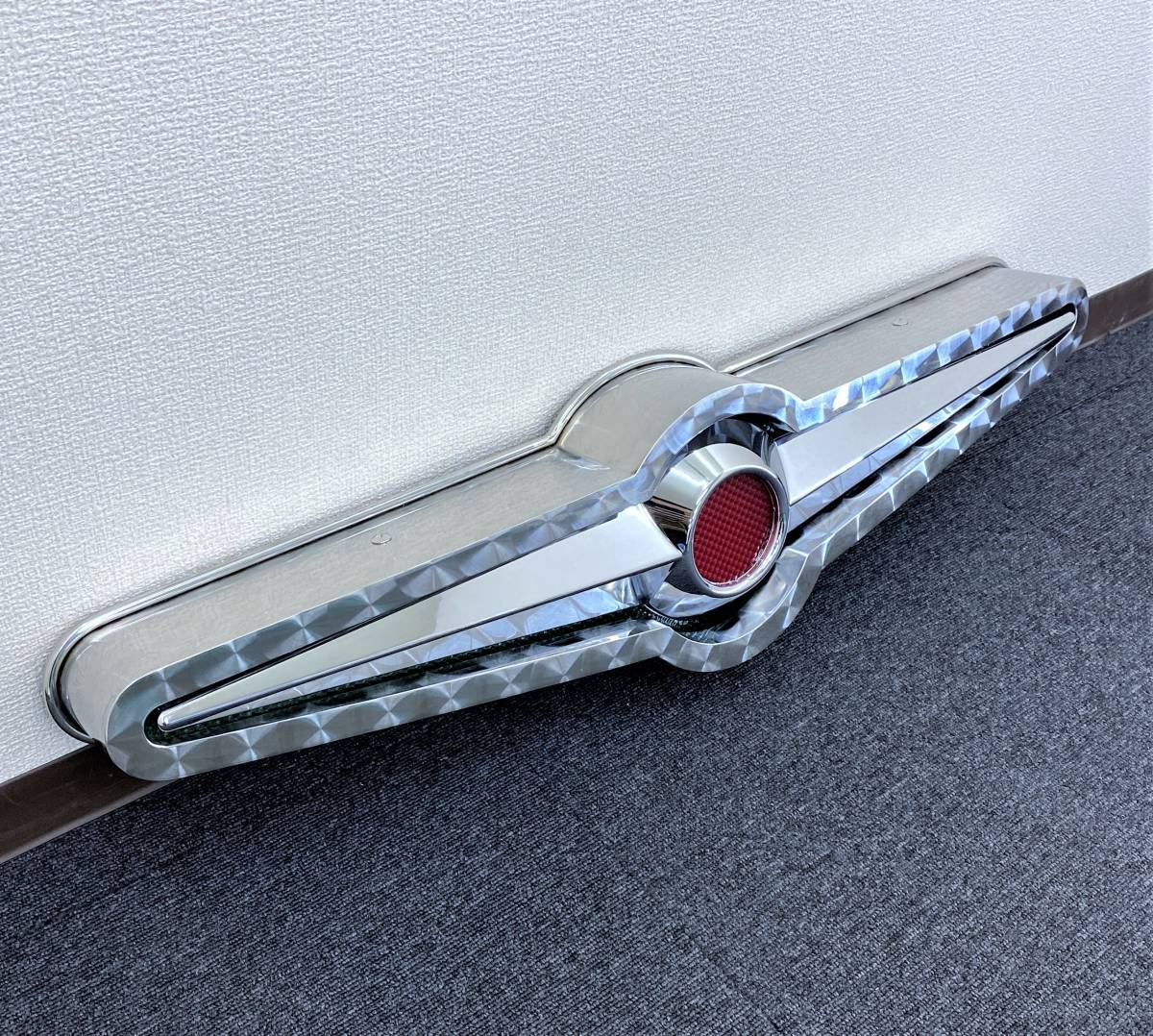 バスマーク UD ステンレス 鱗柄 オリジナル品！マニア必見 アンドン 