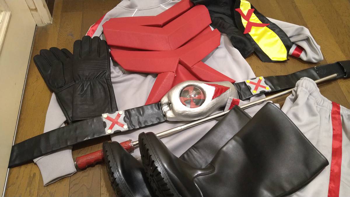 1/1 コスプレ アトラク ベルト レプリカ X 一式（マスクなし）(仮面