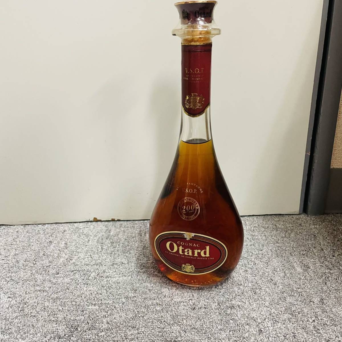 未開栓　オタール コニャック　ブランデー　700ml otard v.s.o.p 古酒 NN3026_3