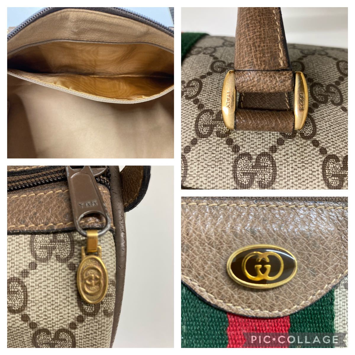 シェリーライン GUCCI オールドグッチ バッグ OLD ミニボストン GUCCI