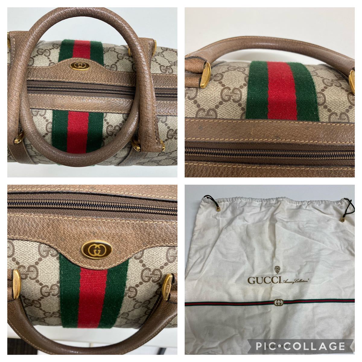 シェリーライン GUCCI オールドグッチ バッグ OLD ミニボストン GUCCI