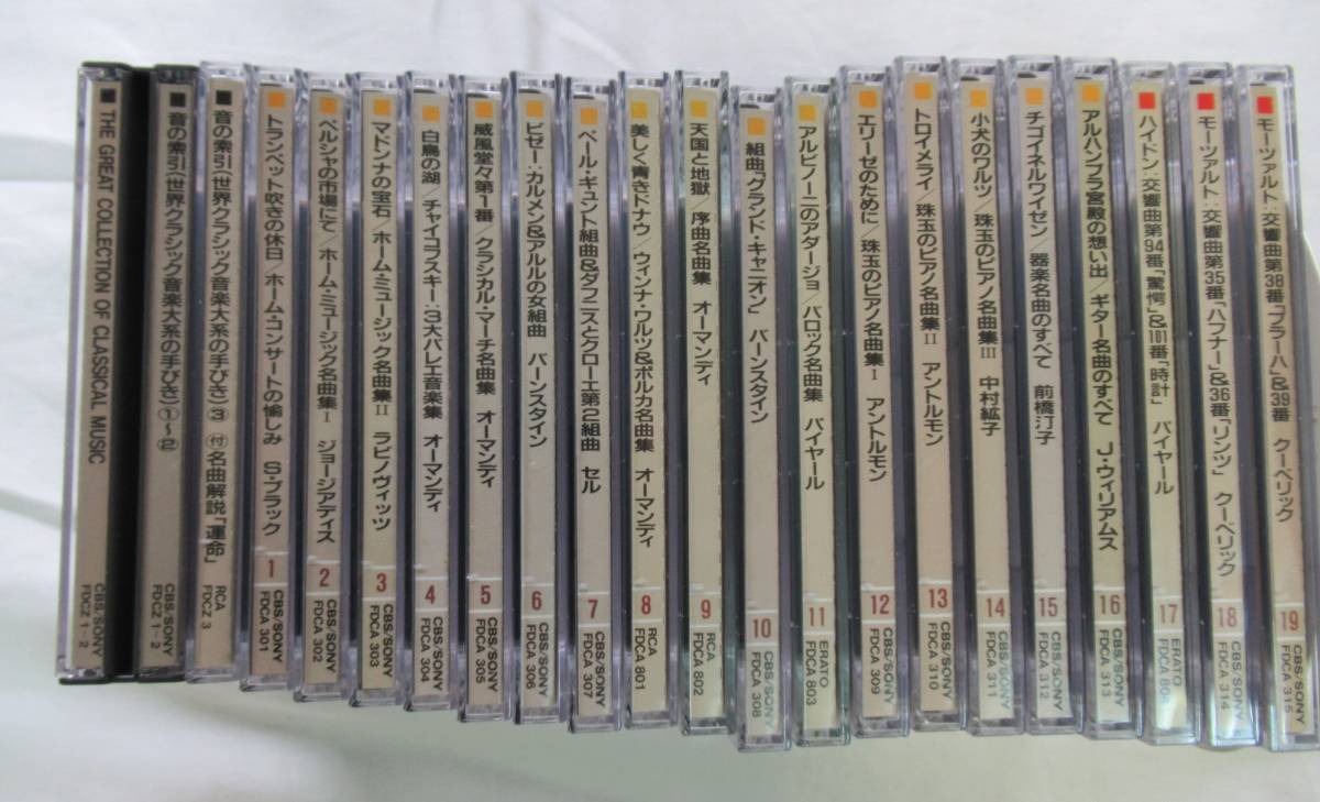 世界クラシック音楽大系 Great Collection Classical Music 「世界