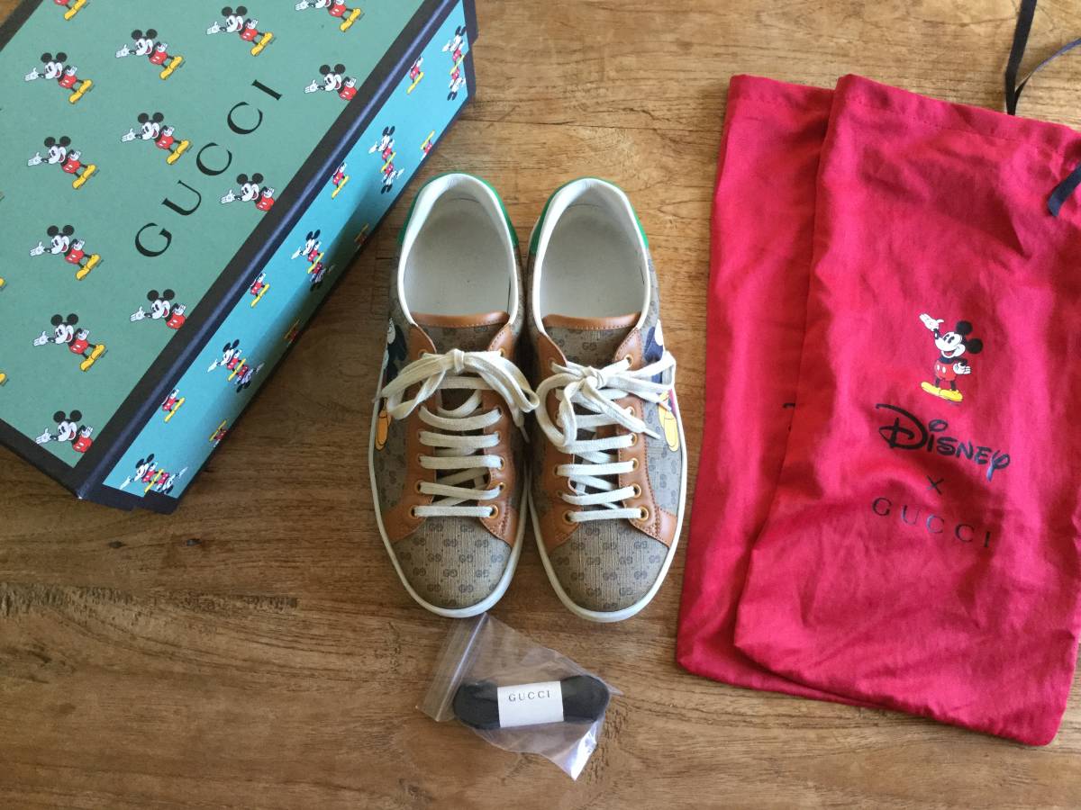 ☆1円〜 貴重 特価 超美品 GUCCI × Disney ( グッチ × ディズニー 