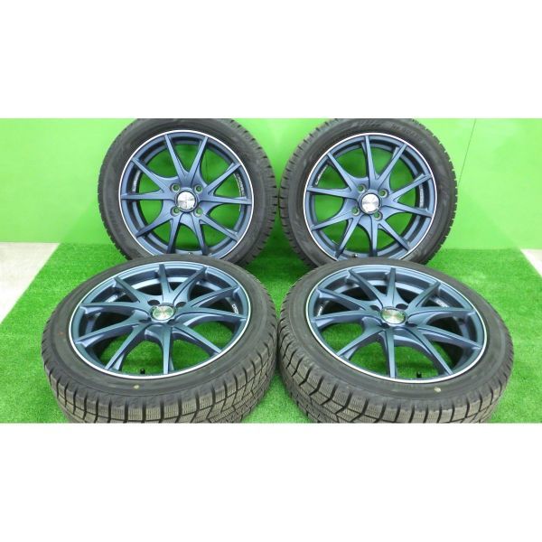 ホンダ S660に／2019年製9分山 ヨコハマ ice GUARD iG60 165/55R15 195/45R16 x 社外アルミホイール 15x5J +45/16x6.5J +50 4穴 100 4本SET