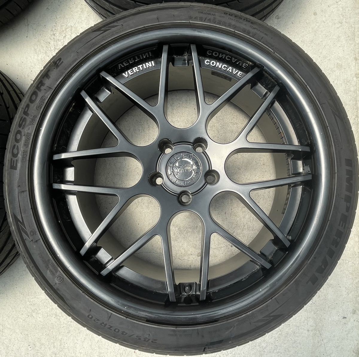 VERTINI20インチ4本セット 弱