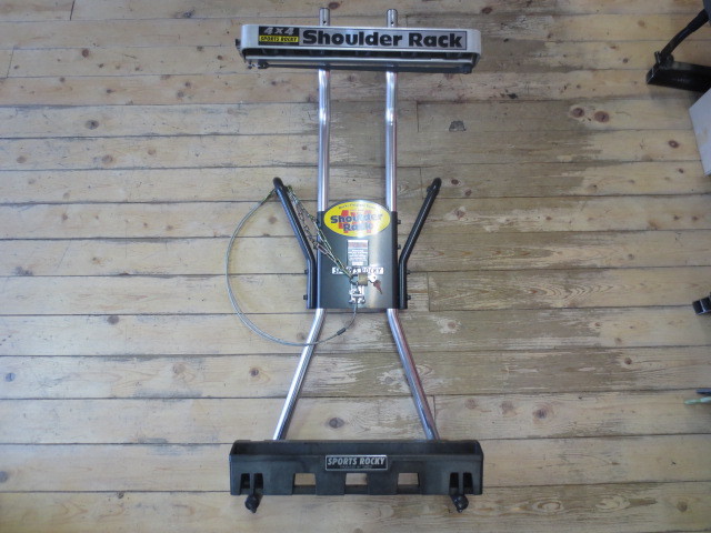 社外スキーキャリア ROCKY SHOULDER RACK 5セット用 背面タイヤ装着 