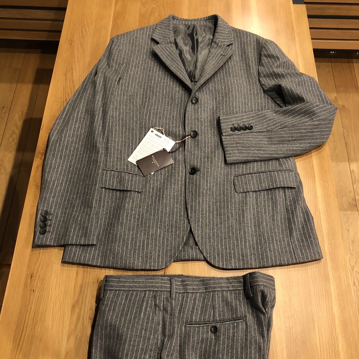 カノニコ イタリア製生地 新品9.1万円 大手百貨店扱い 秋冬『CANONICO